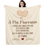 Ulteronixshop - ma marraine j�esp�re que chaque fois que tu te blottis dans cette couverture elle te ...