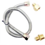 Ulteronixshop - m�tre �toile propane foyer sifflet flex ligne de gaz pour foyer et de chemin�e ¿ en ...