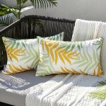 Ulteronixshop - miulee housse coussin exterieur impermeable en polyester coussins canape decoratif motifs ...