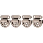 Ulteronixshop - oeil de coussin, 4 ensembles d'oeil de coussin pliant en acier inoxydable pour suspension, ...