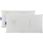 Ulteronixshop - oreiller visco�lastique aloe vera (lot de 2 unit�s - 75 cm), gris