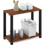 Ulteronixshop - pangkor turn - n - tube table d'appoint en bois pour int�rieur et ext�rieur avec poteaux ...