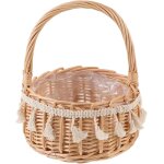 Ulteronixshop - paniers en osier de p�ques, panier avec anse, paniers en rotin avec anses, panier de ...