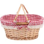 Ulteronixshop - panier de pique - en osier avec double poign�e pliante, panier de pique - tress� panier ...