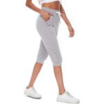 Ulteronixshop - pantacourt femme sport 3 / 4 pantalon de jogging coton l�ger capri pantalon surv�tement ...
