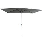 Ulteronixshop - parasol droit hapuna rectangulaire 2x3m gris avec manivelle. parasol droit inclinable. ...
