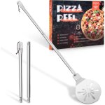 Ulteronixshop - pelle � pizza ronde en acier inoxydable (1, 17, 8 cm)