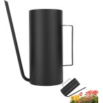 Ulteronixshop - petit arrosoir 1, 5 l, arrosoir plante en acier inoxydable, long bec et poign�e en bois ...