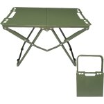 Ulteronixshop - petite table de camping pliante portable en acier au carbone, table de salle a manger ...