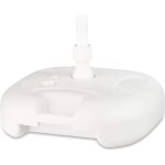 Ulteronixshop - pied de parasol support parasol dalle plastique remplissage eau sable pour b�ton 22 - ...