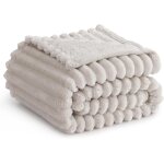 Ulteronixshop - plaid polaire canape beige - couverture douce 150x200 xl pour lit 1 personne, chaude ...