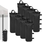 Ulteronixshop - poids pour tonnelle, 8pcs poids pavillon sac de sable, sac lestage, pavillon oxford imperm�abl ...
