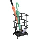 Ulteronixshop - porte - parapluie en m�tal avec bac r�cup�rateur d'eau amovible et pieds r�glables, 26, ...