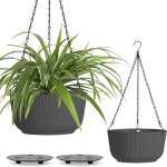 Ulteronixshop - pots de fleurs suspendus 30 cm (12 pouces), pots de fleurs d�int�rieur pour plantes, ...