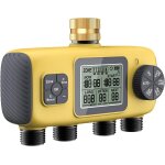 Ulteronixshop - programmateur 4 voies connect�, arrosage automatique etanche ipx5, goutte pelouse jardin ...