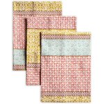 Ulteronixshop - provence 100% coton lot de 3 torchons de cuisine multi - usages (50 cm x 70 cm), f�te ...