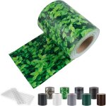Ulteronixshop - pvc canisse brise - vue pour jardin doubles, 450g / m 35m x 19cm feuille, avec 20 clips ...