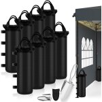 Ulteronixshop - sac de lestage pour tonnelle poids pour tonnelle lot de 8 sac lestage epaissir avec pelle ...