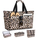 Ulteronixshop - sac de plage xxl, grand sacs de plage femme avec d�montable sac isotherme, multi - poches ...