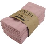 Ulteronixshop - serviettes de table en tissu de couleur unie, lot de 12 (16, 9 x 16, 9 pouces), serviette ...