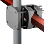 Ulteronixshop - support de balcon sunnyboy � remplacement compact pour pied de parasol, base stable pour ...