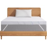 Ulteronixshop - surmatelas 140x190 cm epaisseur 7, 5cm - mousse � m�moire de forme, housse amovible lavable, ...