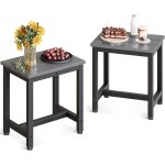 Ulteronixshop - table d'appoint d'ext�rieur, lot de 2, petite table d'appoint pour jardin, terrasse et ...