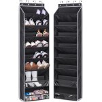 Ulteronixshop - tag�re � chaussures suspendues sur porte - 8 �tag�res - support �troit avec poches profondes ...