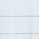 Ulteronixshop - tenax colorado 1, 00 x 5 m blanc, canisse synth�tique en pvc avec cannes enti�res de ...