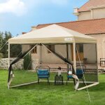 Ulteronixshop - tente ecran tonnelle pliante 3x3m portable r�sistant a l'eau barnum pavillon de jardin ...