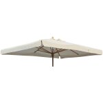 Ulteronixshop - toile de rechange pour parasol de jardin avec poteau central 300 g / m imperm�able new ...