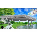 Ulteronixshop - toit de rechange pour balancelle de jardin210 x145cm imperm�ables, balan�oire de jardin ...