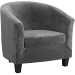 Ulteronixshop - velours housse de fauteuil club ensemble de deux pi�ces, extensible, fauteuil salon fauteuil ...
