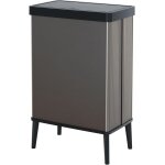 Ulteronixshop - verto poubelle haute capacit� de 54 l, couvercle poussoir, design �l�gant, assemblage ...
