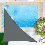 Ulteronixshop - voile d'ombrage triangulaire 3x3x4. 25m imperm�able toile ombrage uv protection pour ...