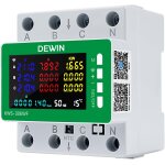 Ulteronixshop - wifi compteur electrique triphas�, 9 en 1 compteur d'�nergie ac 85 - 290v 80a tuya smart ...