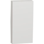 Unica enjoliveur interrupteur ou bouton - poussoir 1 mod blanc schneider nu910018
