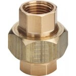 Union 3 pi�ces bronze femelle / femelle joint plat 26 / 34 viega