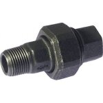 Union fonte conique m�le / femelle - filetage 50 / 60 noir codital