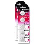Uniross lot de 2 packs de 5 piles lithium cr2450, 3v Uniross lot de 2 packs de 5 piles lithium cr2450, 3v