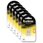Uniross lot de 6 packs de 1 pile alcaline a23, gp23a, v23ga, lrv08, 8lr932, 8lr23, mn21, 12v Uniross lot de 6 packs de 1 pile alcaline a23, gp23a, v23ga, lrv08, 8lr932, 8lr23, mn21, 12v