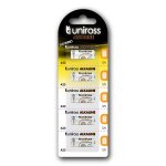 Uniross pack de 5 piles alcaline a23, gp23a, v23ga, lrv08, 8lr932, 8lr23, mn21, 12v Uniross pack de 5 piles alcaline a23, gp23a, v23ga, lrv08, 8lr932, 8lr23, mn21, 12v