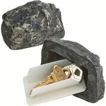 Utigh - bote cachette de cl en pierre, cachette cl secrte pour jardin et extrieur, bote de rangement ...