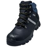 Uvex 6512247 chaussures montantes de s�curit� s3 taille du v�tement: 47 noir, bleu 1 paire(s)