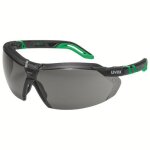Uvex 9183043 lunettes de protection noir, vert, gris
