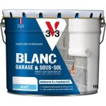 V33 - peinture int�rieure garage et sous - sol blanc mat 10l