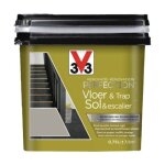 V33 rnovation perfection peinture sol & escalier taupe