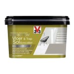 V33 rnovation perfection peinture sol & escalier taupe