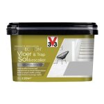 V33 r�novation perfection peinture sol & escalier titane