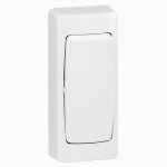 Va et vient saillie �troit complet blanc
